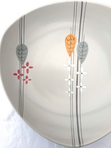 Grijs vintage bord foto 2